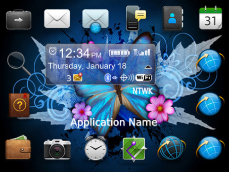 16 icon Butterfly Theme (89xx, 96xx, 9700 themes)