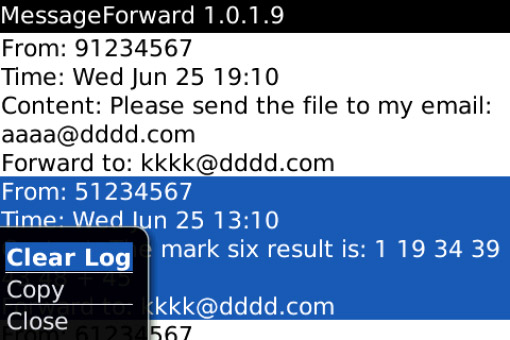 <b>MessageForward 1.5.1</b>