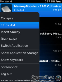 <b>Menu Clock v2.1.0 ( blackberry os5 to os7 apps )</b>