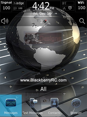 Map instrument for blackberry torch 9810 themes