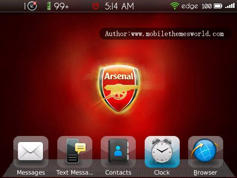 <b>Arsenal red theme for bold 9650,97xx themes</b>