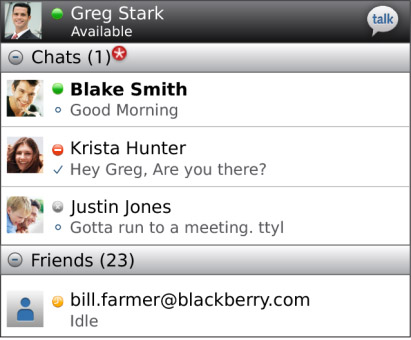 <b>Google Talk v3.0.0.41 for bb os7.0-7.1 apps</b>