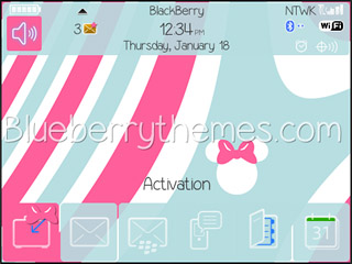 Minnie Pink theme for BB 85xx,93xx os5.0/4.6