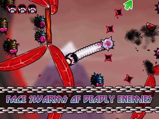 Ironworm v1.1 for blackberry 10 game