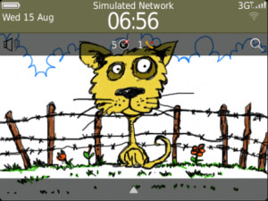 <b>Doodle Crazy theme for bb 97xx,9650 os6.0</b>