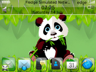 Cartoon Panda theme for 85xx,93xx themes