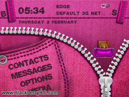 <b>Doodle Pink Jeans for 9900, 9930, 9981 themes</b>