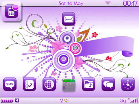 <b>Cyllo Purple theme for curve 9300,9330 os6</b>