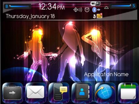 <b>Neon Girls for 9350/9360/9370 OS7 themes</b>