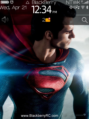 Man of Steel movie theme for torch 9800 os6