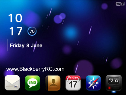 Cool iLight themes ( curve 9380 OS 7 )