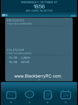 Beautiful Nova theme for torch 9800 os6