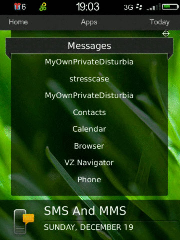 Meridian skin for 9800 torch themes