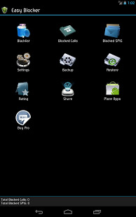 <b>Call and SMS Easy Blocker 4.1 for blackberry 10</b>