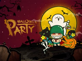 <b>POPO HALLOWEEN PARTY wallpaper</b>