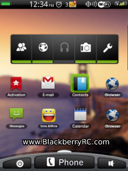 Droid style theme ( 95xx storm os5 )