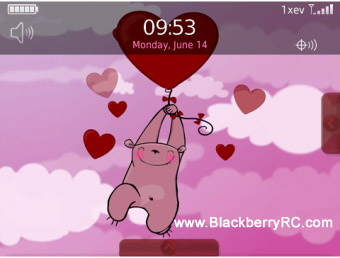 Pink Teddy Bear Animated Theme (85xx,93xx os5)