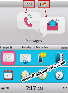 Animated theme: Azure and Pink 9800 os6