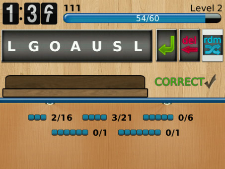 <b>Word Shuffle 2  ( Resolution 320 x 240 OS 5.0.0 o</b>