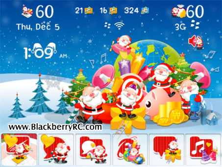 Happy Xmas for 98xx,99xx os7.x themes