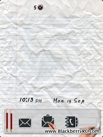 <b>free Handwritten for BB 9800 os6.x themes</b>