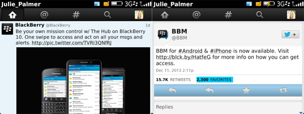 Twitter 4 4 0 11 For Bb Os6 0 7 X Apps Free Blackberry Android Apps Download