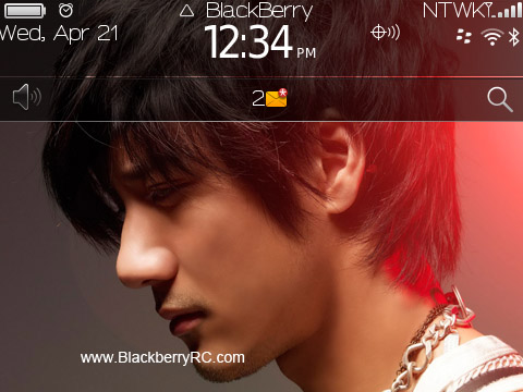 Leehom Wang for blackberry 9650,97xx themes