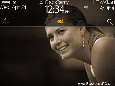 Maria Sharapova blackberry theme(93xx,9650,97xx os6)