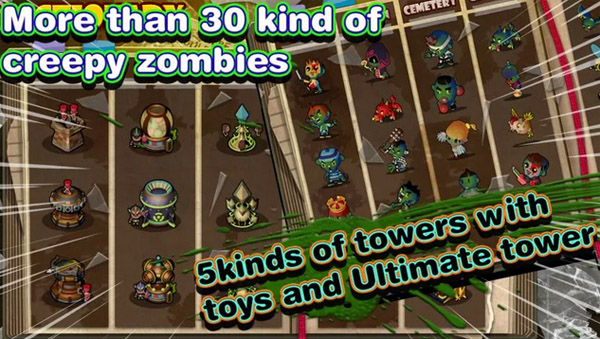 ZOMBIES VS TOYS 1.00.07 for blackberry 10 game