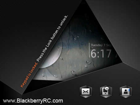 Crystal Shape for blackberry 97xx,9650 themes