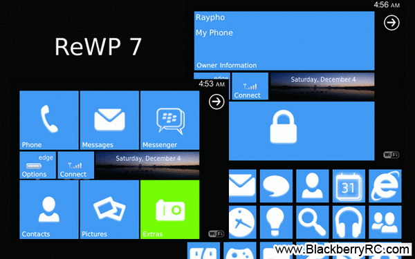 FREE ReWM7 v1.0 for blackberry 97xx,9650 themes