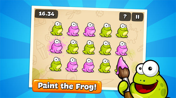 Tap the Frog HD v1.5.1 for BlackBerry 10 game