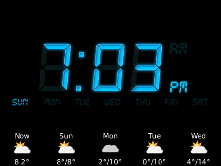<b>Alarm Clock and Weather 3.2</b>