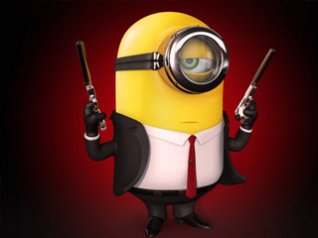 Minion Hitman wallpaper