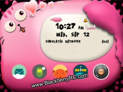 Pink Lazy Cat 99xx bold Free download