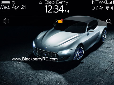 Maserati Alfieri 2014 blackberry theme(9700,9780,9650 os6)
