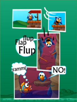 <b>Fluffy Bird vs Flappy Fish</b>
