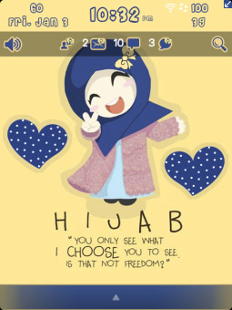 Hijab Girl 9900,9930 os7 themes