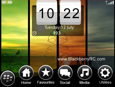 Absolute Themes for Blackberry 9650,9700,9780
