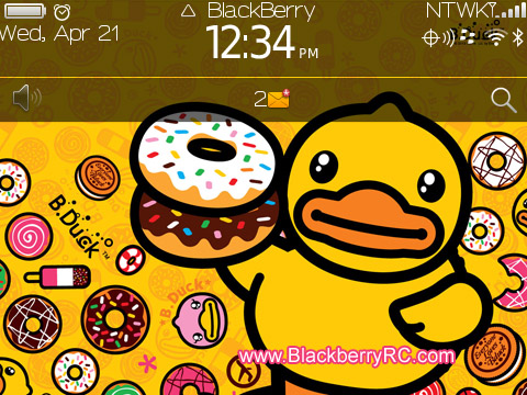 Rubber Duck for your blackberry 97xx model
