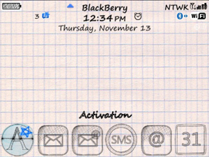 Paper theme blackberry curve 85xx,93xx os5