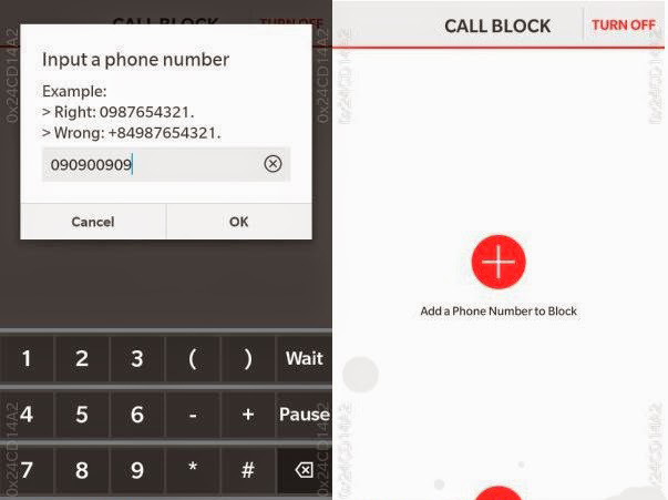<b>Call Block v1.0.7 Beta for BlackBerry 10 APPS</b>