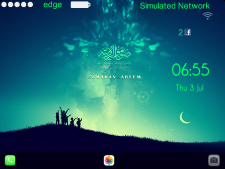 10 Plus 7 Ramadan for blackberry 99xx themes