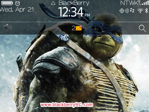 Teenage Mutant Ninja Turtles 2014 for BB 97XX THEMES