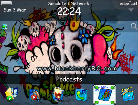 Graffiti Cute Skull (99xx os7.x)