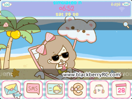 Happy Summer for blackberry themes