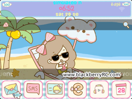 <b>Happy Summer for blackberry themes</b>