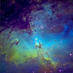 Fantasy Space Sky 1440x1440 wallpaper