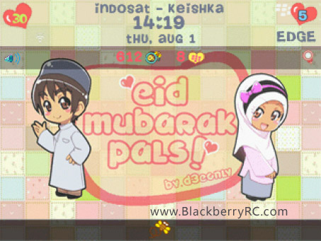 Be BLessed Theme for blackberry 99xx model