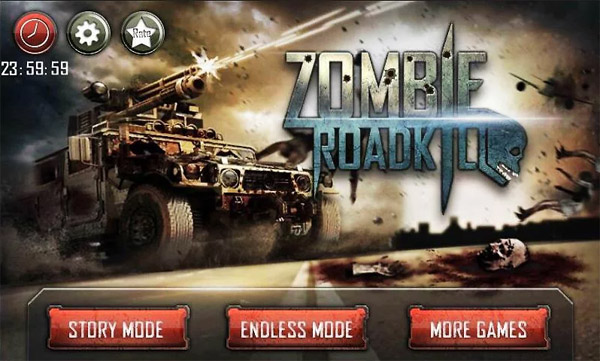 Zombie Roadkill 3D for blackberry 10 action game